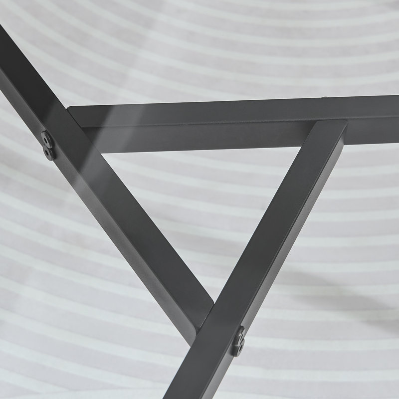 Ensemble de tables basses 2 pièces Jimiya, Noir