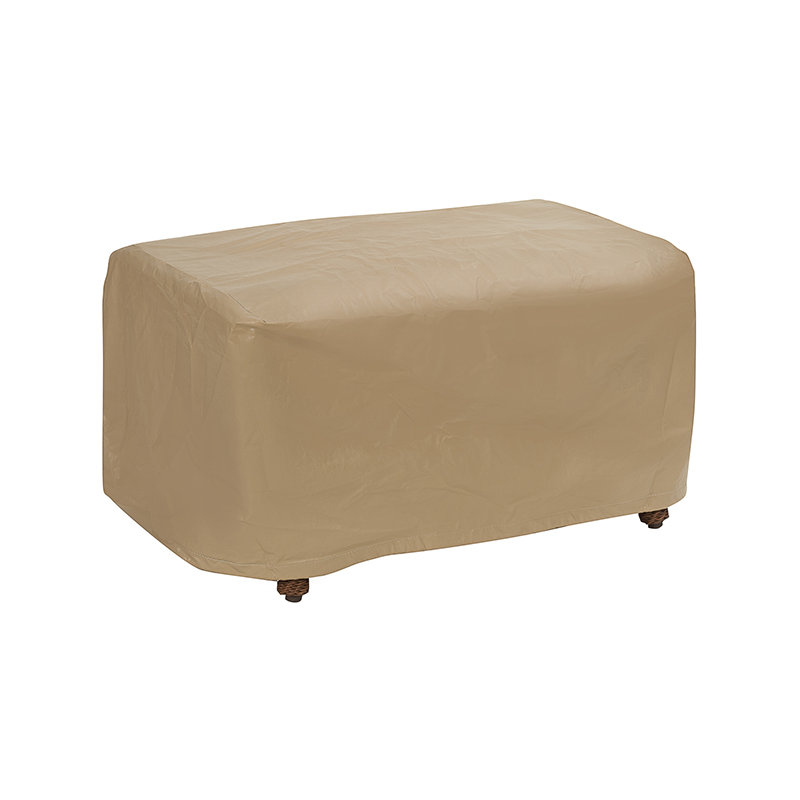 Outdoor Patio Chaise Lounge Cover, Beige, 12" H x 26" W x 26" D