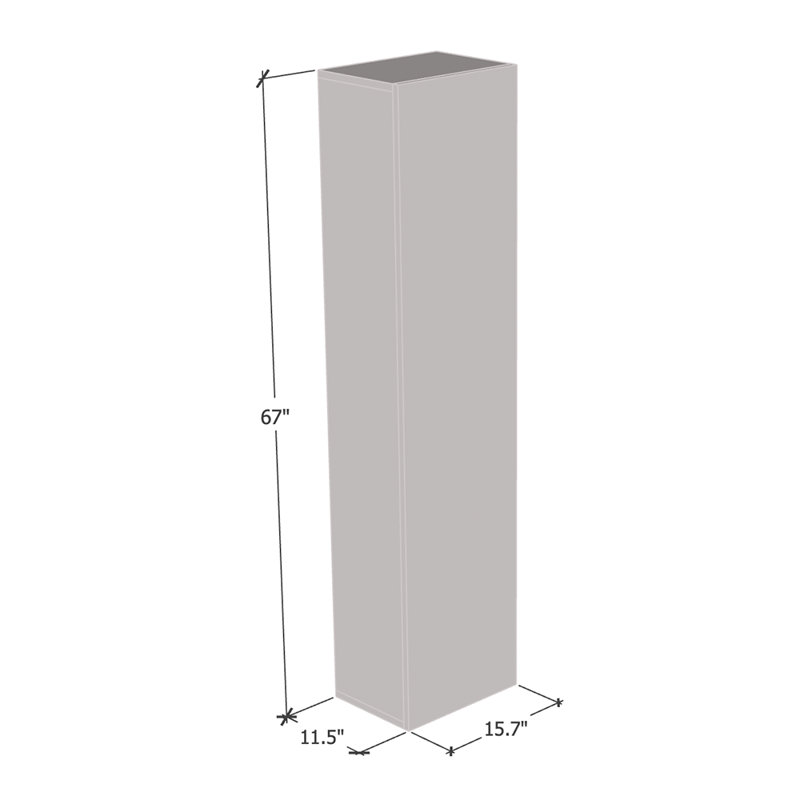 Fly Modular Floating Storage Bookcase, Grey