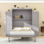 Lit escamotable avec structure en bois massif, armoire escamotable avec 2 armoires et tablettes de rangement-1447146557-1473838441