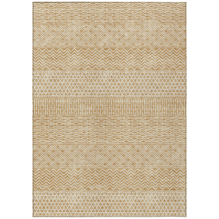 Tisdell Area Rug with Non-Slip Backing