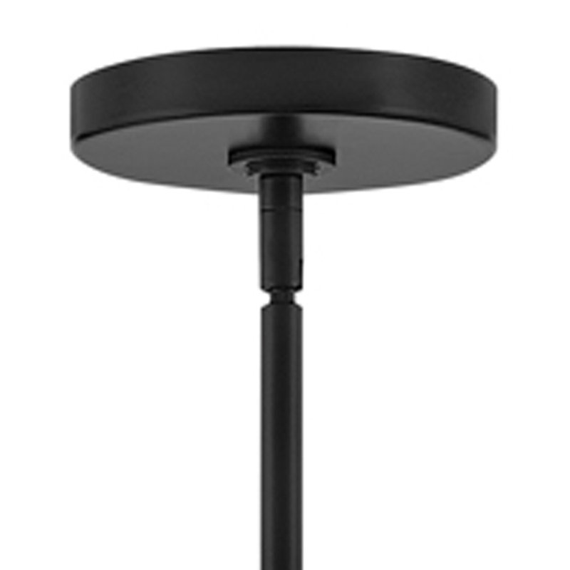 Gilroy 1 - Light Unique / Statement Pendant, Black