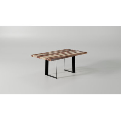 Table de salle à manger à tréteaux Genut