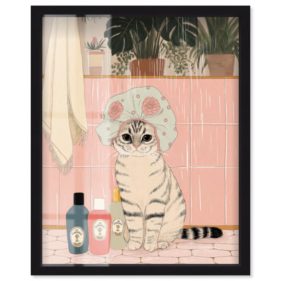 «Shower Cat II» par Art Remedy