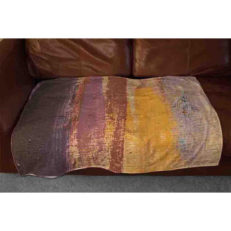 Couverture abstraite Grunged Paint, 30 po x 40 po
