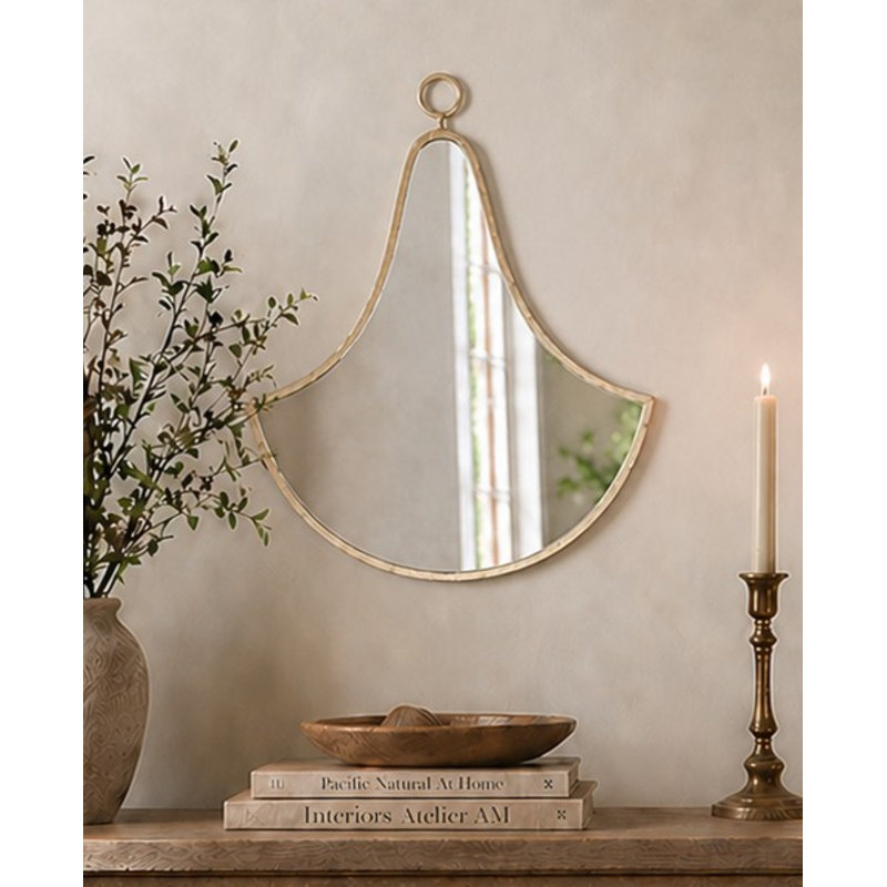 Abeille Arabesque Metal Wall Mirror
