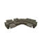 Canapé modulaire inclinable en cuir Binsbar-2122652909