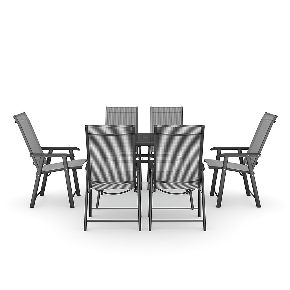 Brinley Rectangle 6 - Person 150Cm Long Dining Set