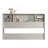 Full/Queen Bookcase Headboard, White finish-1790434248