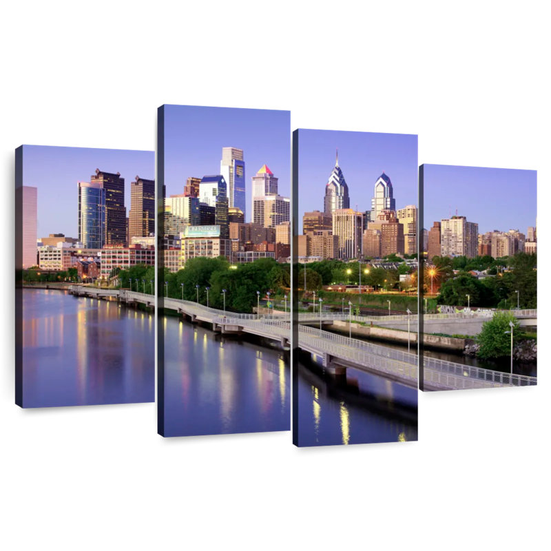 Philadelphia At Blue Hour