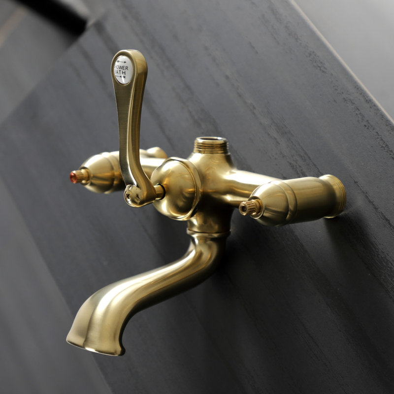 Kingston Brass Vintage Tub Faucet Body, Brushed Brass