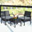 Pendrick 2 - Person Patio Conversation Set with Cushions-1720695317
