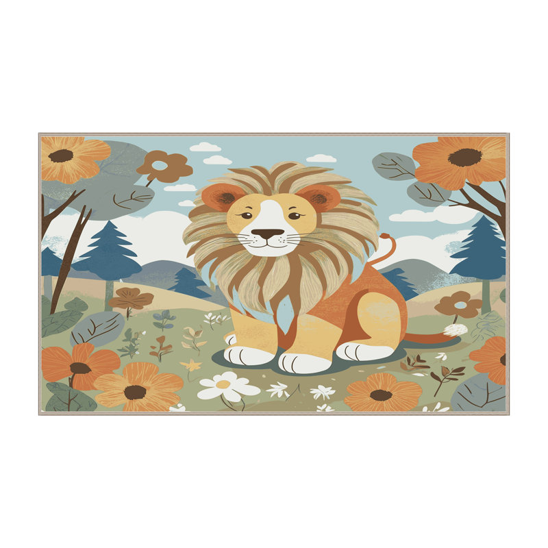 Tapis pour enfants East Urban Home, Tapis de couloir 2 pi x 4 pi