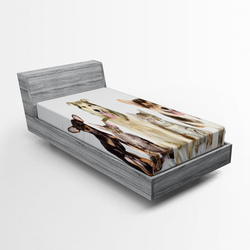 Microfiber Fitted Sheet, Twin Fitted Sheet