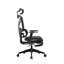 Chaise de bureau en coton Marabel