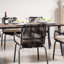 Ensemble repas pour terrasse pour 8 personnes de L 77,95 po avec 8 chaises en rotin-132143447-132143450