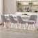 Swivel Upholstered 26''Counter Stool And Bar Stools With Full Back And Solid Wood Frame