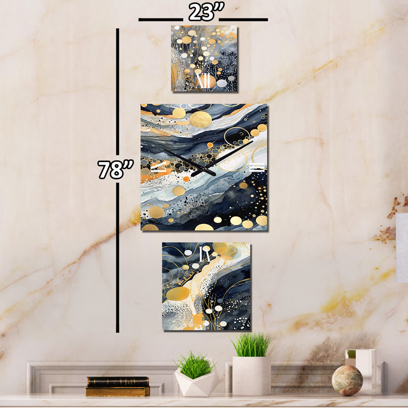Mahad Metal Wall Clock