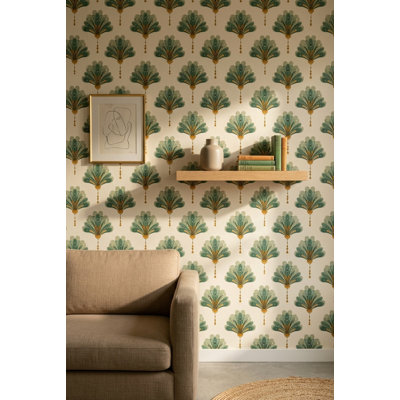 Papier peint moderne rétro Mid-Century