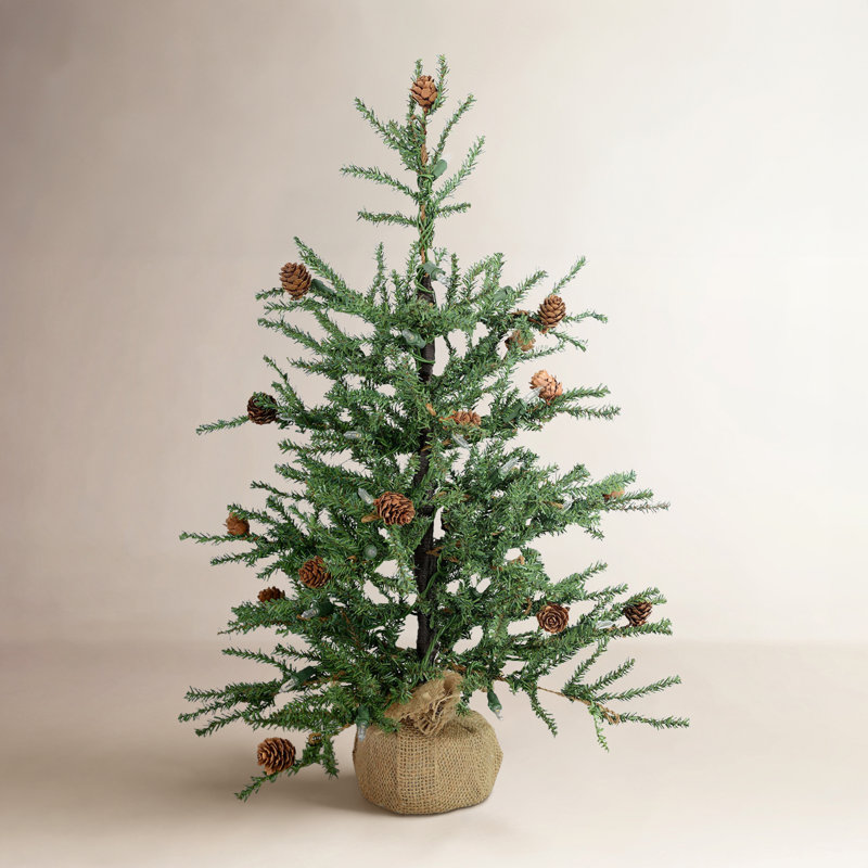 Sapin de Noël pré-éclairé Eastport, H 2 pi, DEL blanc chaud