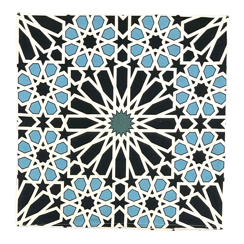Parmelee Geometric Square Euro Cushion Cover