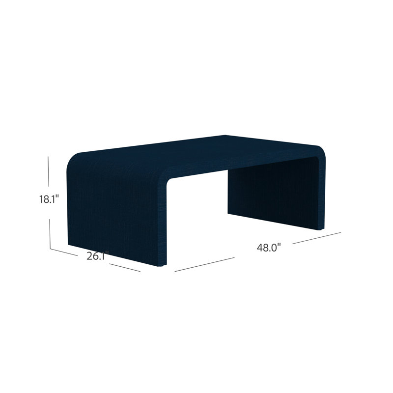 Chatham Sled Coffee Table, Navy