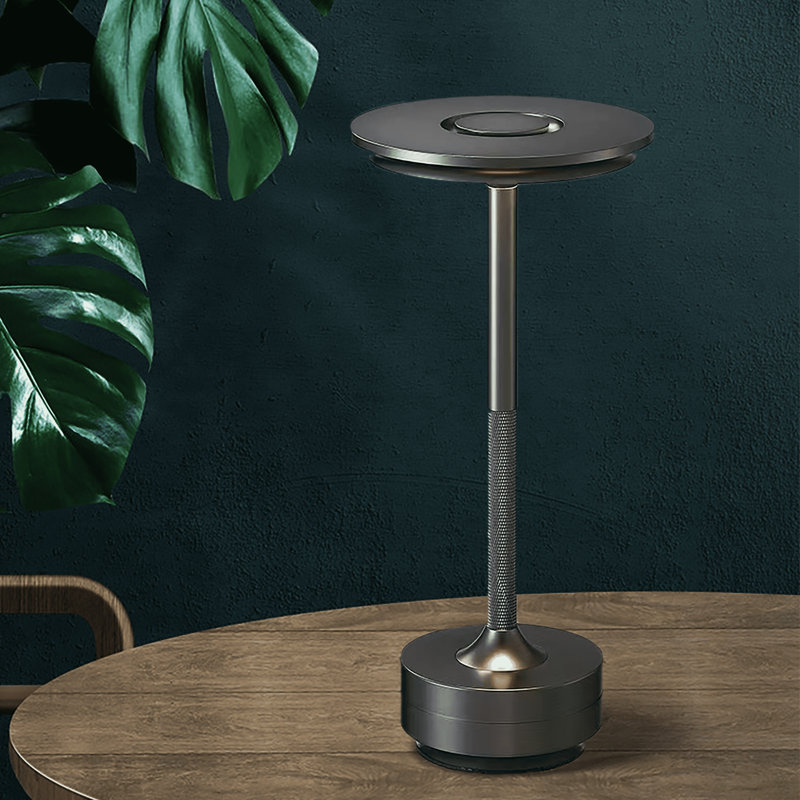 Taglieri 28Cm Portable Table Lamp, Black