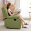Fauteuil inclinable manuel en similicuir Hayesville-1835020133