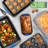 NutriChef 6-Piece Deluxe Steel Nonstick Bakeware Set-68895639