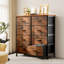 Commode de chambre à coucher avec commode haute 8 tiroirs-1581355909
