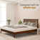Kristoffer Solid Wood Bed Frame with Headboard