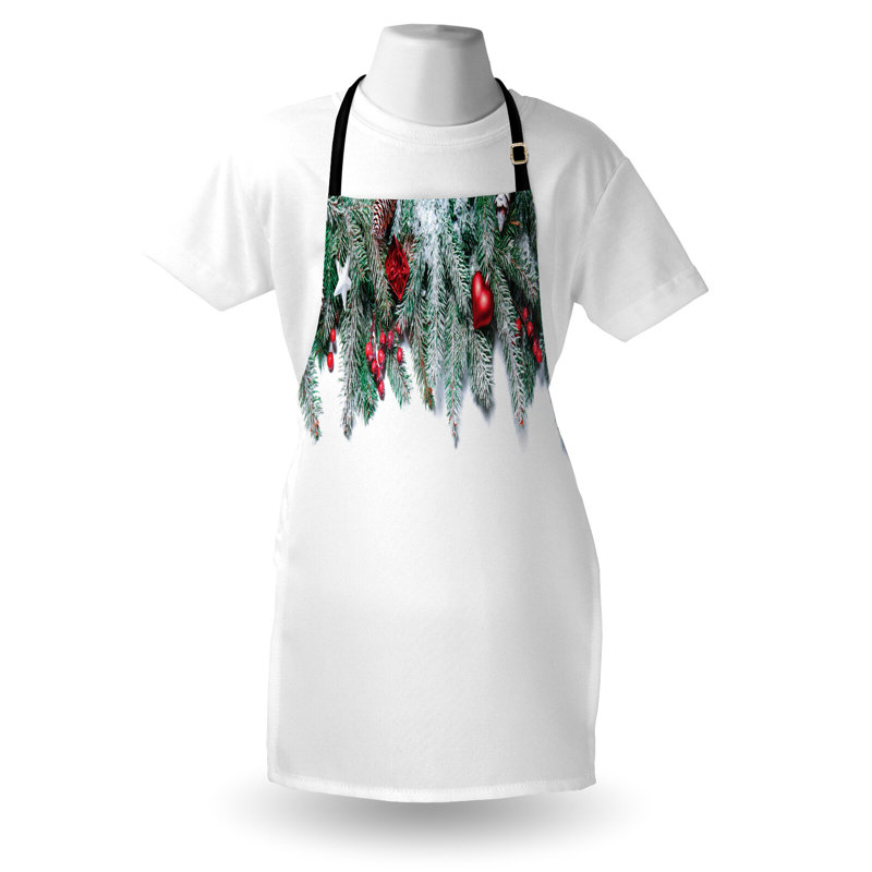 Christmas No Pattern Bib Apron