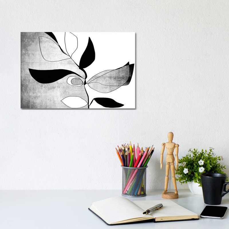 Abstract Bloom II-IV by Irena Orlov - Wrapped Canvas Gallery-Wrapped Canvas Giclée, 20.32 cm H x 30.48 cm W