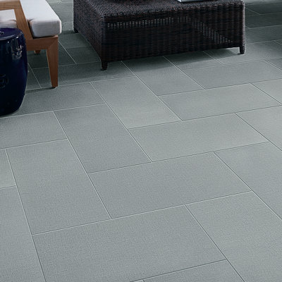 Fashion Show 12'' W x 24'' L Porcelain Fabric Look Singular Tile
