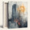 "Urban Urban", reproduction d'art sur toile, ensemble de 1