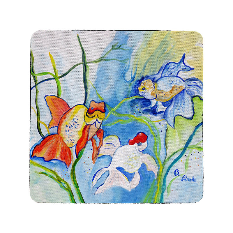 Silicone Square 4 Piece Coaster Set