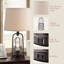 Lampe de table USB en métal Arlin