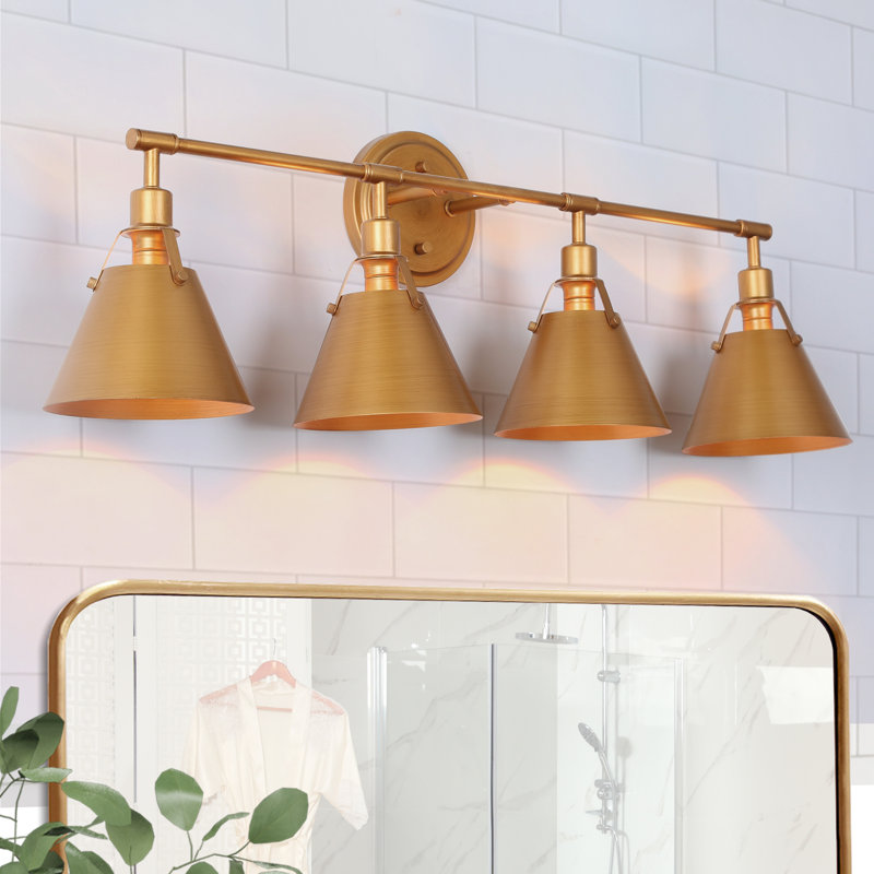 Bianco 4 - Light Dimmable Vanity Light, Copper