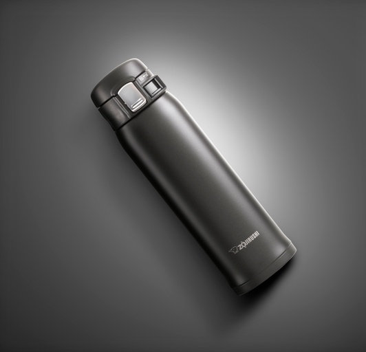 Tasse en acier inoxydable 20 oz. 0,60 L, Noir mat