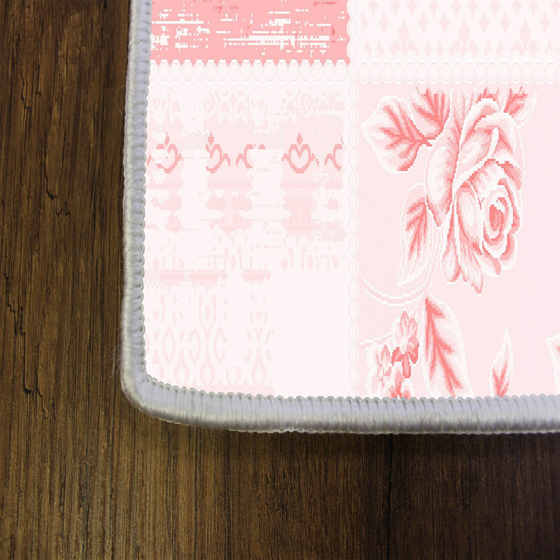 Stylish Hall Carpet (3.3 x 6.6 ft), 100% Polyester, 0.3 in Pile Height | Antibacterial, PVC Non-Slip Underside | 3D Digital Printing, Machine Washable | Perfect for Entryways & Living Spaces, Durable & Easy Care