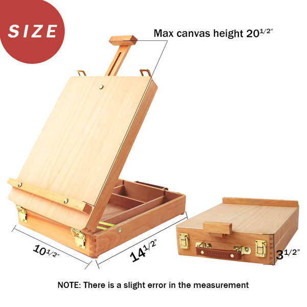 Adjustable Portable Metal Sketch Easel For Artists Thicken