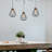 3 - Light Black Cluster Pendant