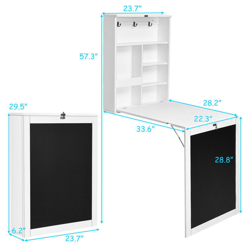 Jaliyiah Wall Mounted Table