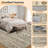  Living Room Rug 10x13 Modern Striped Area Rug Washable Rug Bedroom Rug Non-Slip Backing Floor Cover Stain Resistant Floor Cover for Dining Room OfficeBrown/White-518289168-518289170