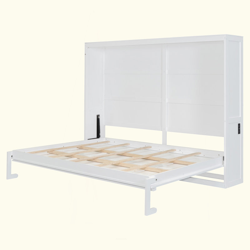 Murphy Bed Wall Bed, White