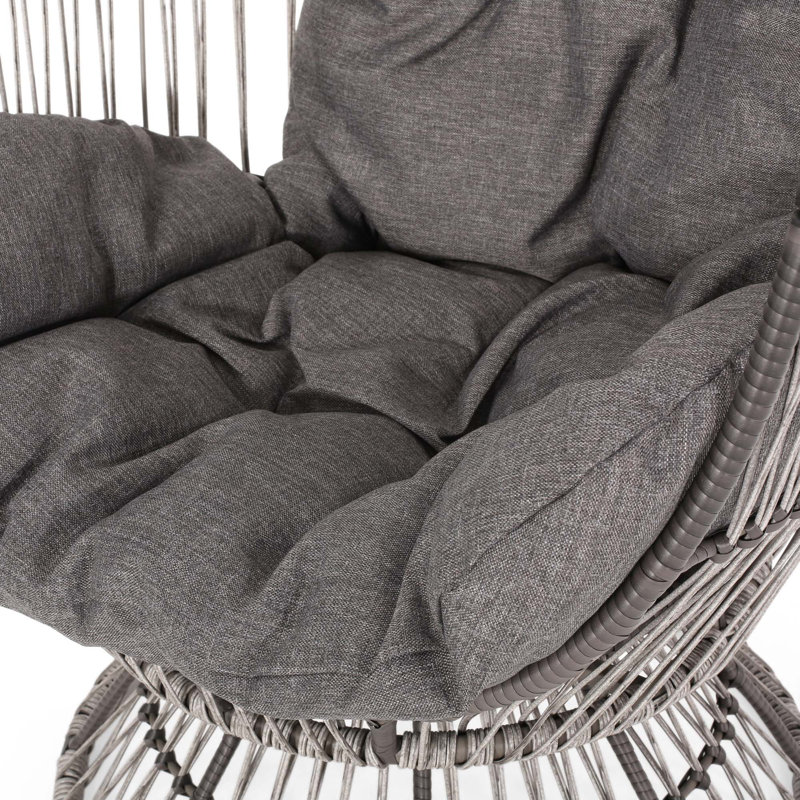 FAUTEUIL PIVOTANT RESEDA, Gris