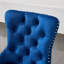 Tabourets de bar pivotants en velours Anley-115169310