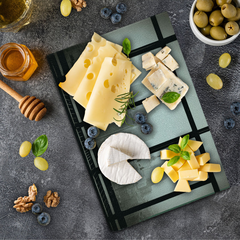 Planche à découper en verre trempé Ambesonne