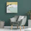 Art mural sur toile tendue - «In The Shallows» de Megan Chapman pour décoration de salon, de chambre à coucher ou de bureau - 14 x 14