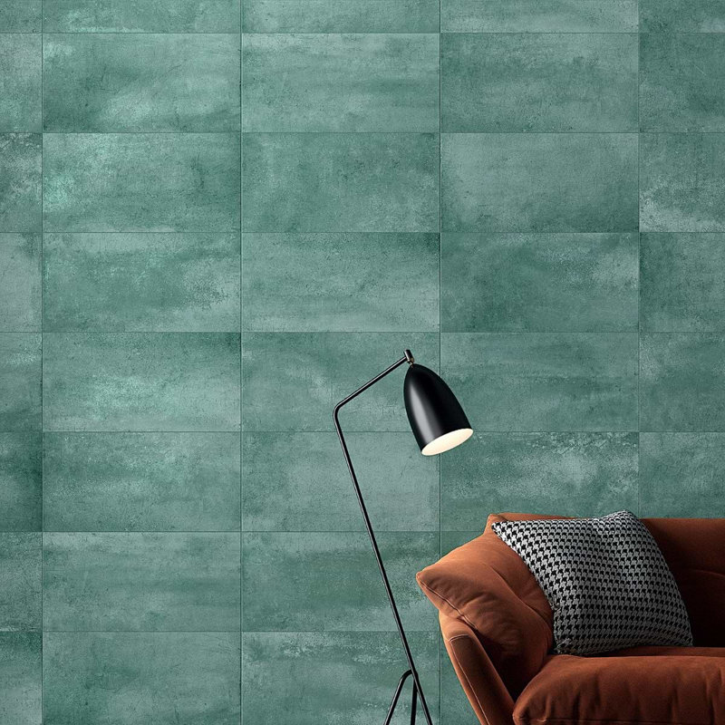 Bond 12x24 Matte Porcelain Tile, Viridum Green
